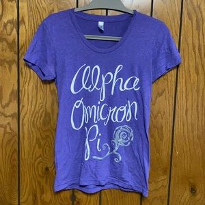 Purple AOII T Shirt